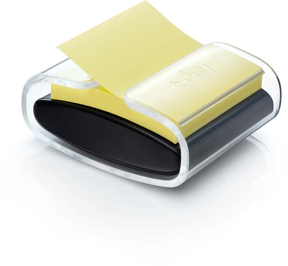 Dispenser notite adezive, Post-it, Super Sticky, 76 x 76 mm, 90 file, 100% PEFC