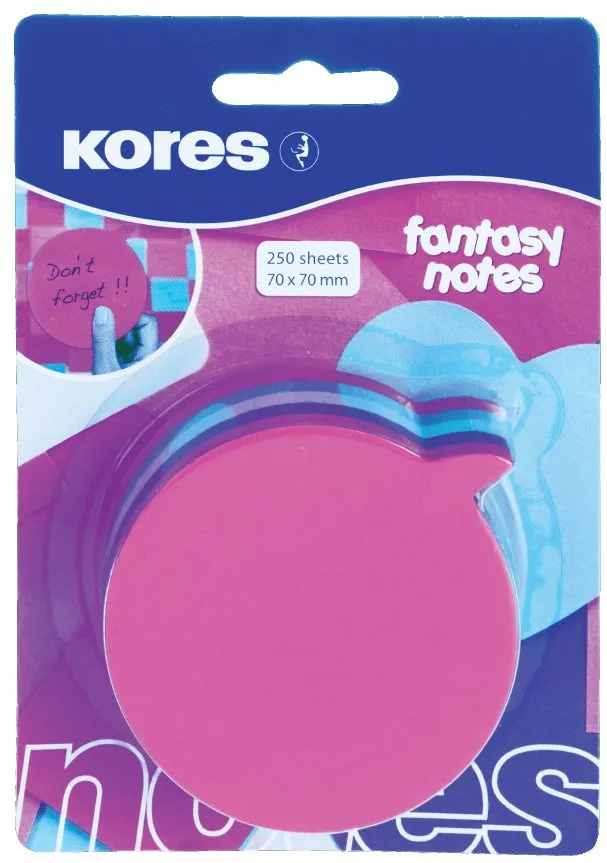 Notite adezive, Kores, idee, 250 file, multicolor