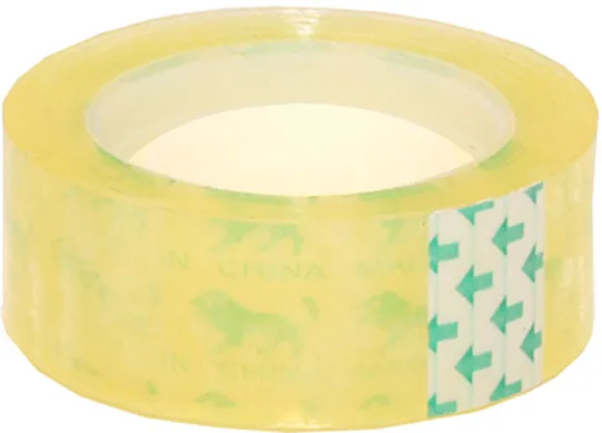 Banda adeziva transparenta EVOffice, 19 mm x33 m