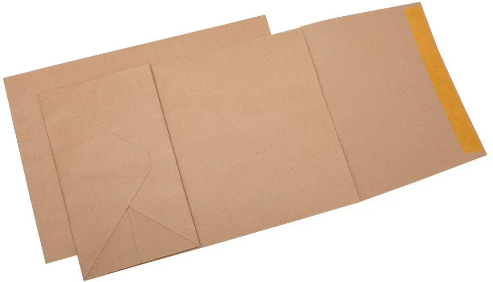 Plic B4 cu burduf, 250x353x150 mm, kraft 100 bucati/cutie