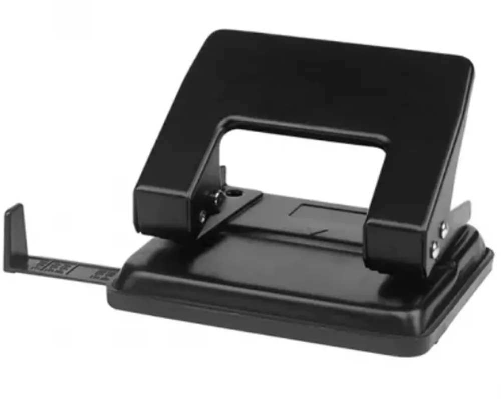 Perforator metalic EVOffice, 30 coli, negru