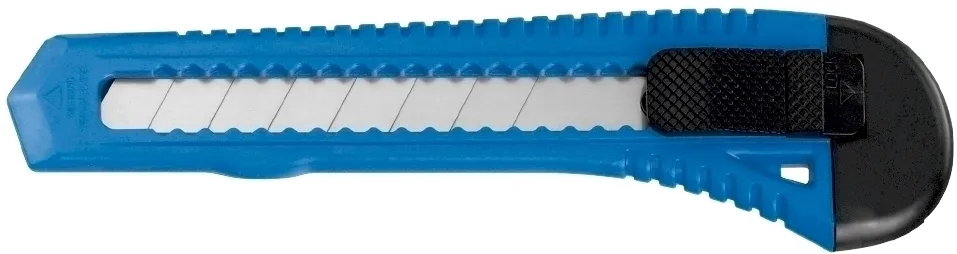 Cutter A-series, 18 mm, sina de plastic