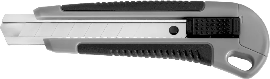 Cutter mare A-series, 18 mm, sina metalica, grip confortabil