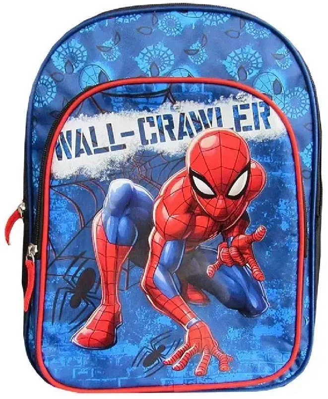 Ghiozdan Majewski, Spiderman, 2 compartimente, 30x23x12 cm, capacaitate 8L