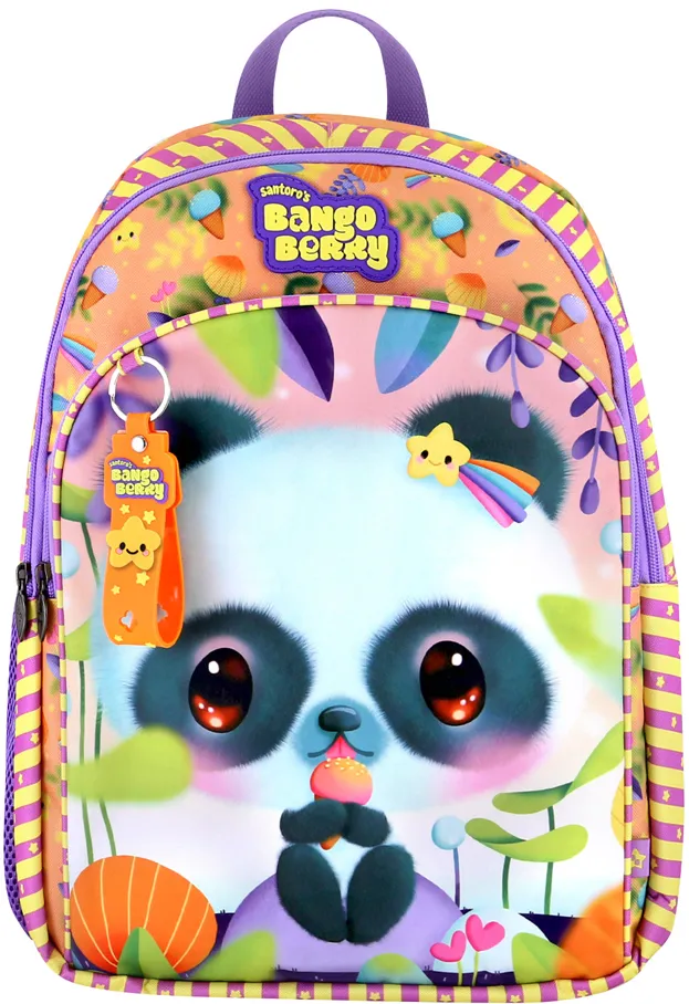 Rucsac clasic Santoro Bangoberry Pally Panda 34x43x22cm, 2 compartimente