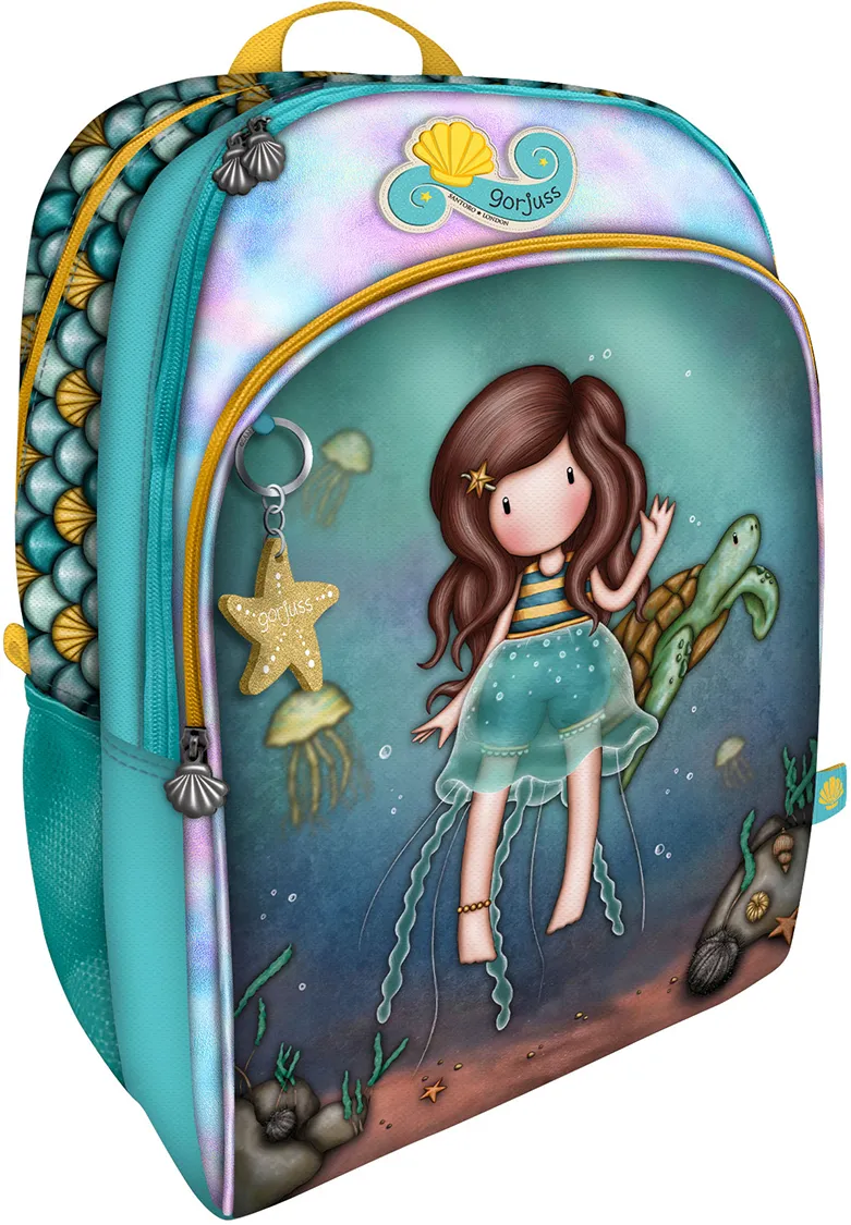 Rucsac clasic Gorjuss Deep Secrets, 2 compartimente, 34x43x22 cm