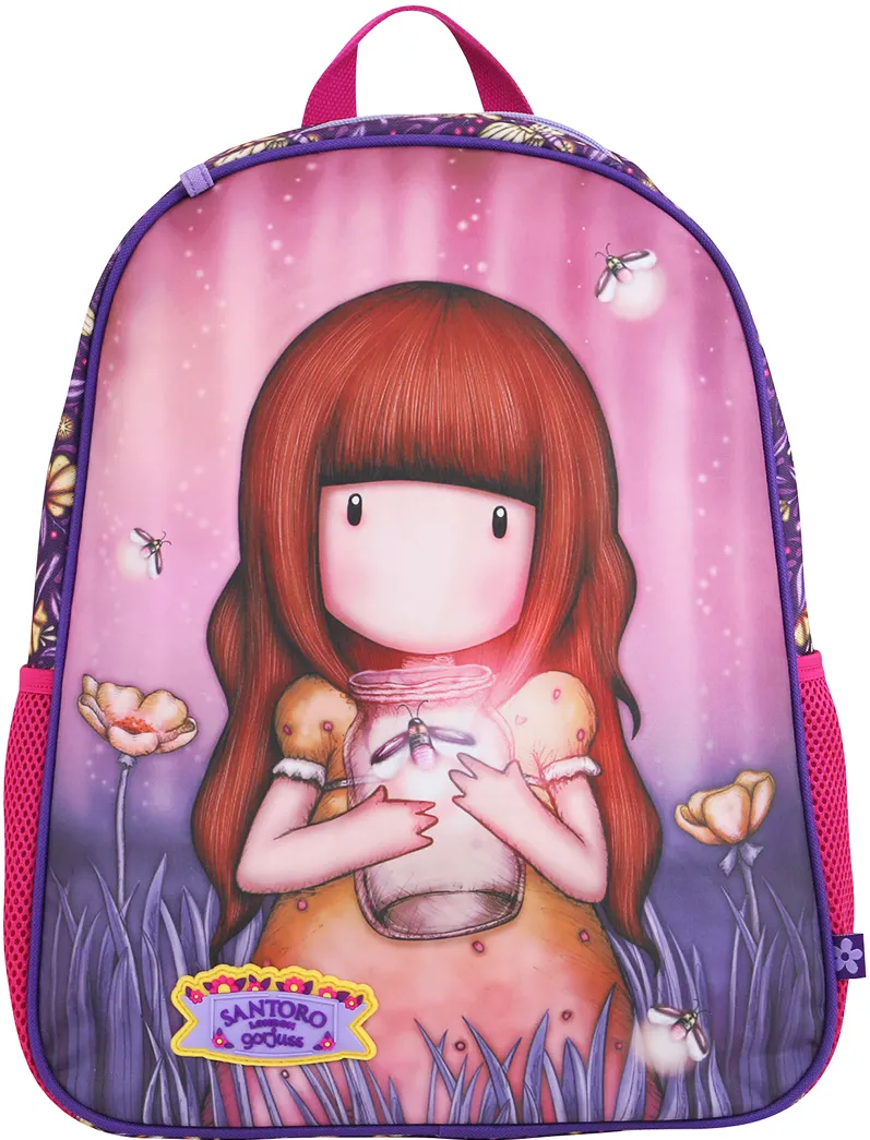 Rucsac Gorjuss, Firefly Dawn, 1 compartiment, 34x43x16 cm