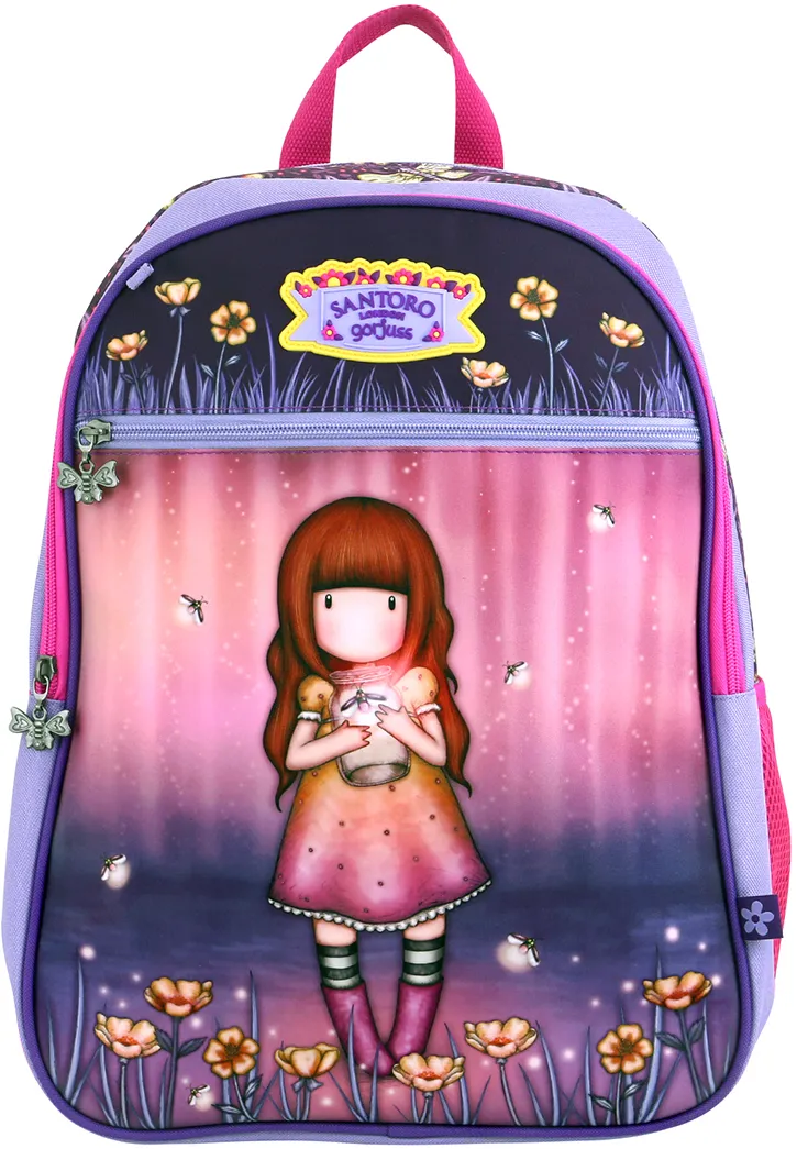 Ghiozdan Gorjuss, Firefly Dawn, 1 compartiment, 33x43x20 cm