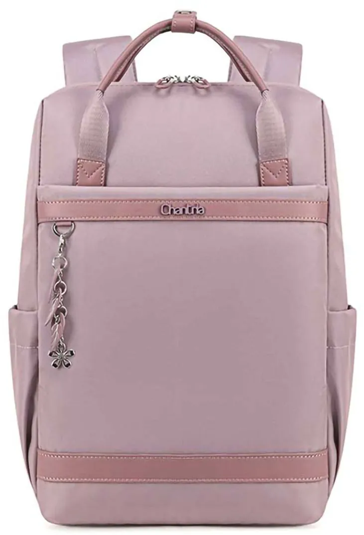 Rucsac business Chantria, 13L, roz, 12x40x26 cm