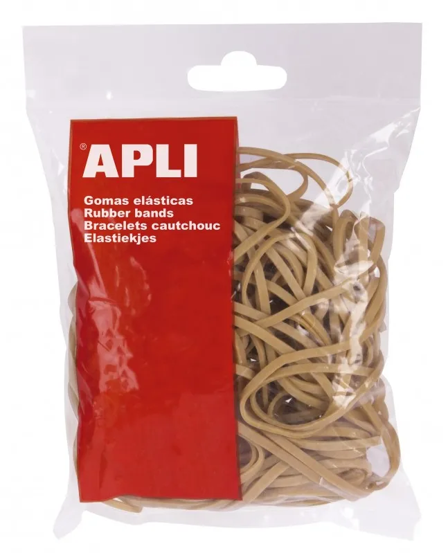 Elastice Apli, diametru 80 mm, latime 5 mm, 100 g