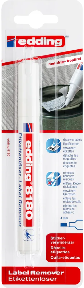 Marker Edding 8180 pentru indepartarea adezivului, usor de utilizat, uz general