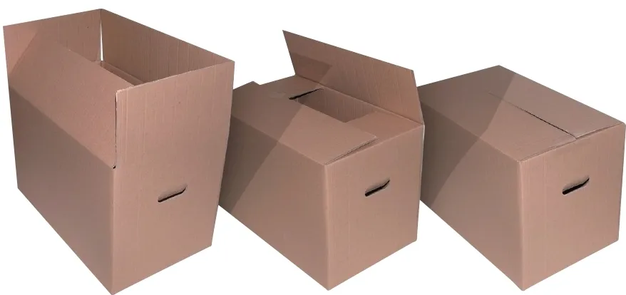 Cutii cu manere, 550 x 320 x 350 mm, 10 bucati/set
