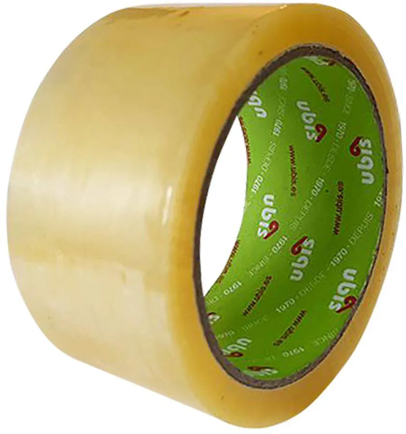 Banda adeziva UBIS, hotmelt, 48 mm x 60 m, transparenta