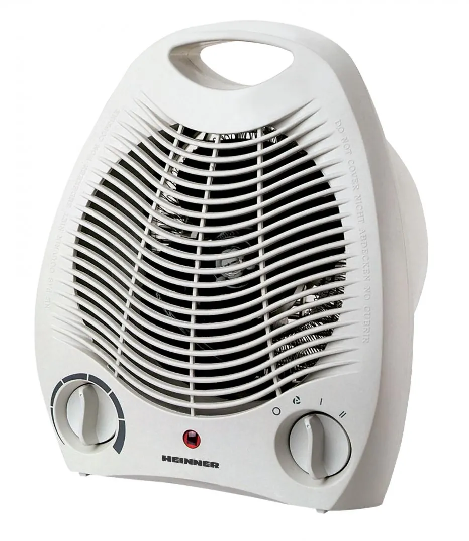 Aeroterma HFH-L2000WH, 2 trepte de putere: 1000/2000W, indicator luminos “ON”, termostat reglabil, protectie impotriva rasturnarii, protectie la supraincalzire