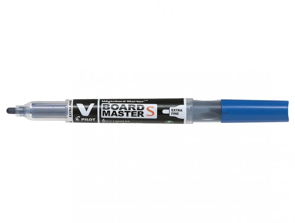 Marker pentru tabla Pilot V-Board, varf rotund, 1.3-3 mm, albastru