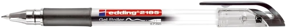 Roller cu gel, Edding, Cristal Jelly 2185, 0.7 mm, plastic, negru