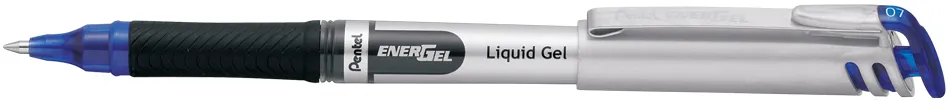 Roller cu gel, Pentel, Energel, 0.7 mm, plastic, albastru