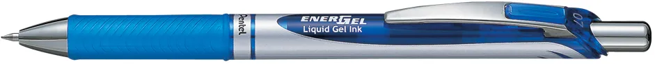 Roller cu gel, Pentel, Energel, 0.7 mm, plastic, albastru