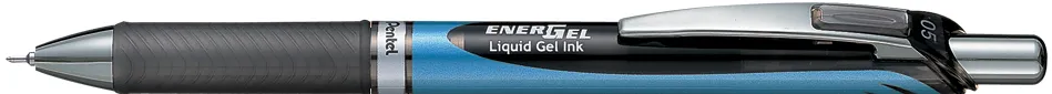Roller cu gel, Pentel, Energel, 0.5 mm, plastic, negru
