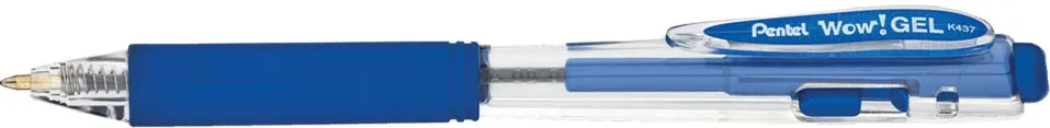 Roller cu gel, Pentel, Wow!Gel, 0.7 mm, plastic, albastru