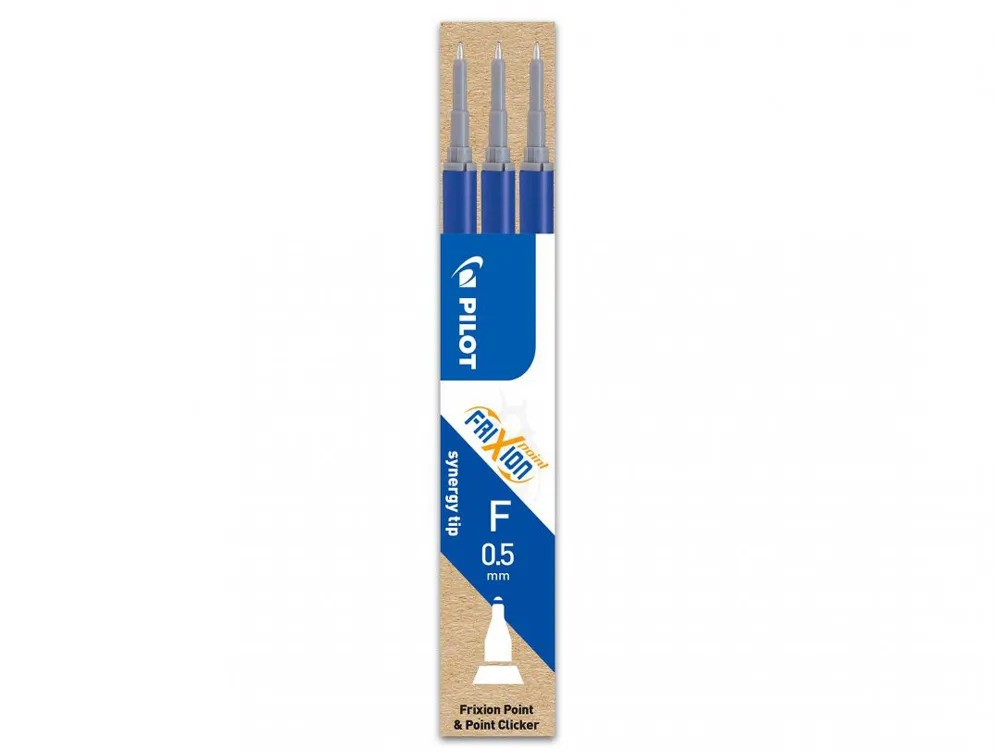 Rezerva roller cu gel Pilot Frixion Point, 0.5 mm, albastru