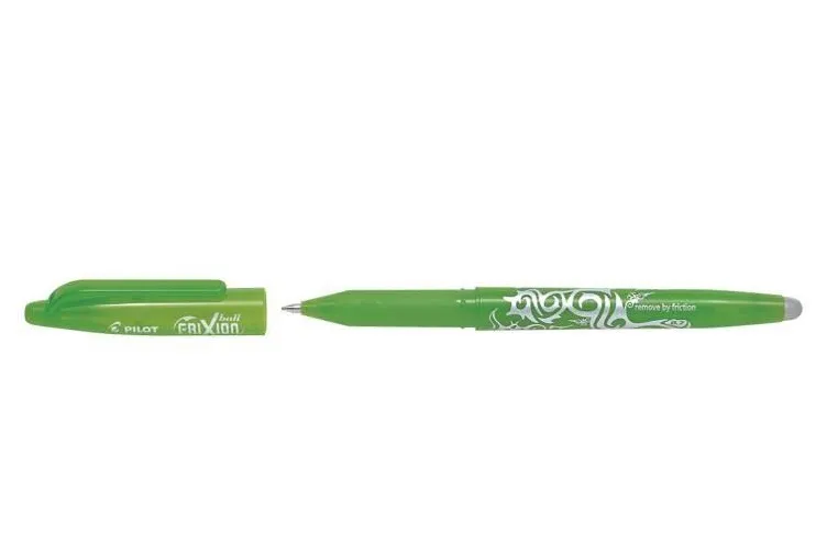 Roller cu gel Pilot Frixion Ball, fara mecanism, 0.7mm, verde