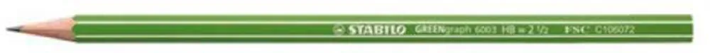 Creion grafit Stabilo, green HB