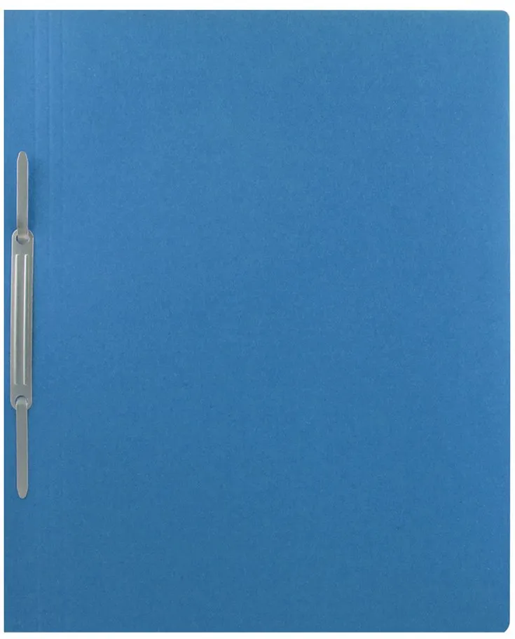 Dosar cu sina Basic, carton, albastru