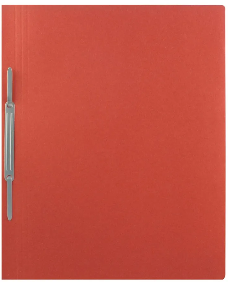 Dosar cu sina Basic, carton, rosu