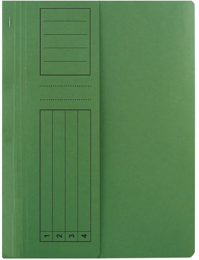 Dosar plic Basic, carton, vernil, 10 bucati/set
