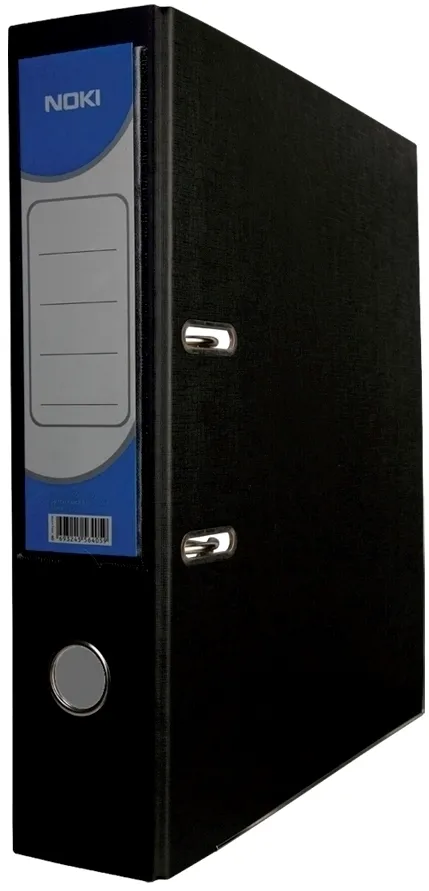 Biblioraft Noki, 75 mm, negru