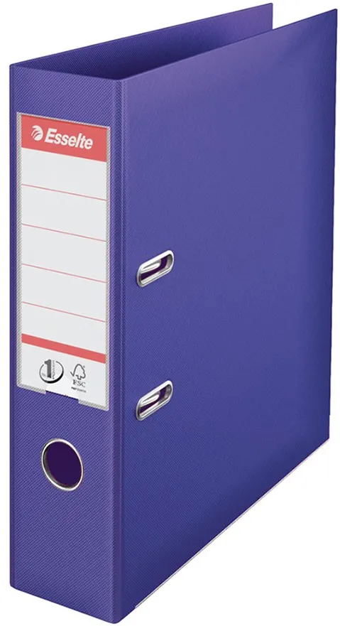 Biblioraft Esselte No.1 Power, PP/PP, A4, 75 mm, mov