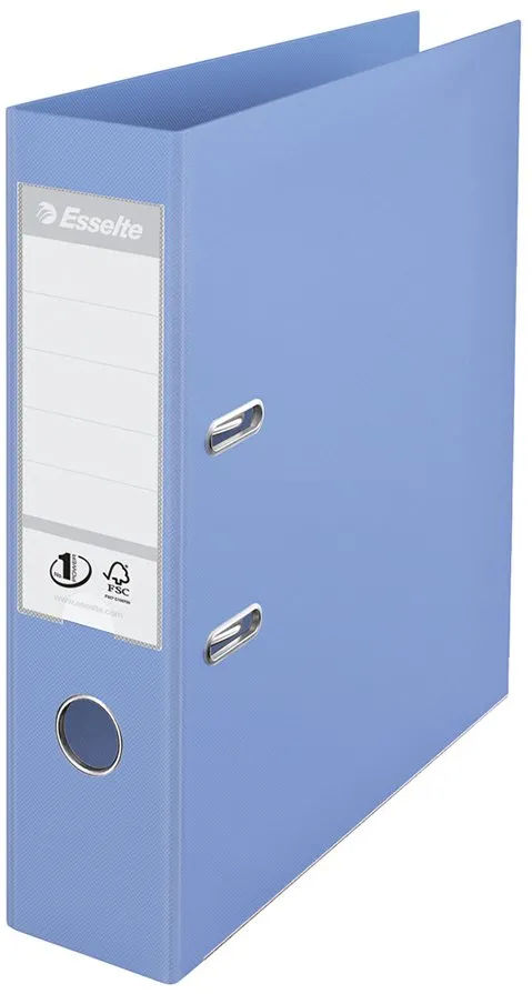 Biblioraft Esselte No.1 Power, PP/PP, A4, 75 mm, bleu