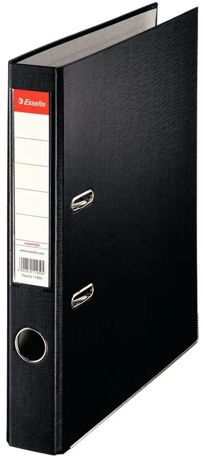 Biblioraft Esselte Economy, PP, A4, 50 mm, negru