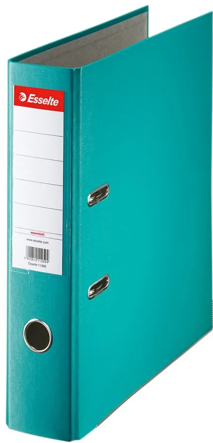 Biblioraft Esselte Economy, PP, A4, 75 mm, turcoaz