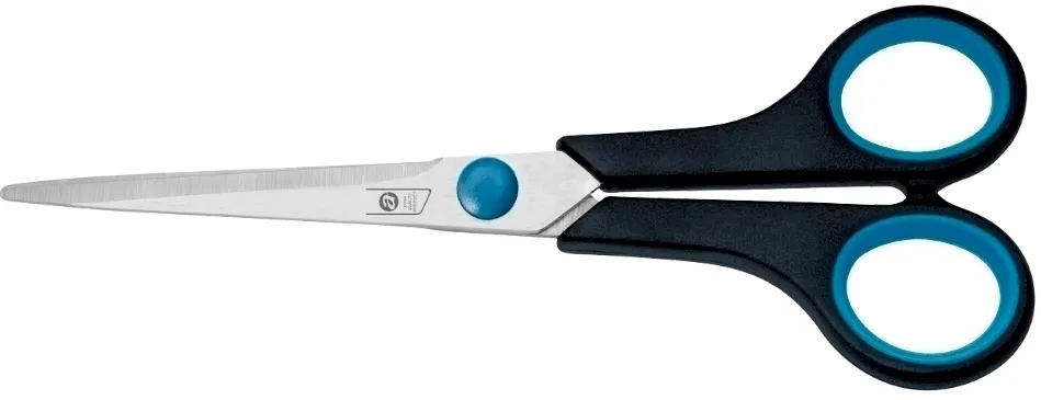 Foarfeca A-series, Soft Grip, 17.8 cm, otel, negru
