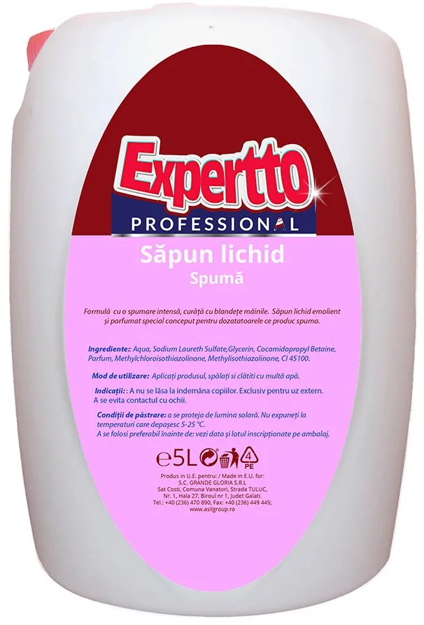 Sapun lichid spuma Expertto, 5l