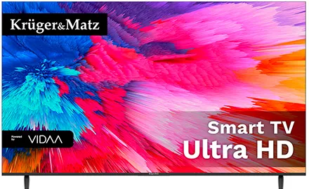 TV ULTRAHD 4K 55 INCH 140CM SMART VIDAA KRUGER&MATZ