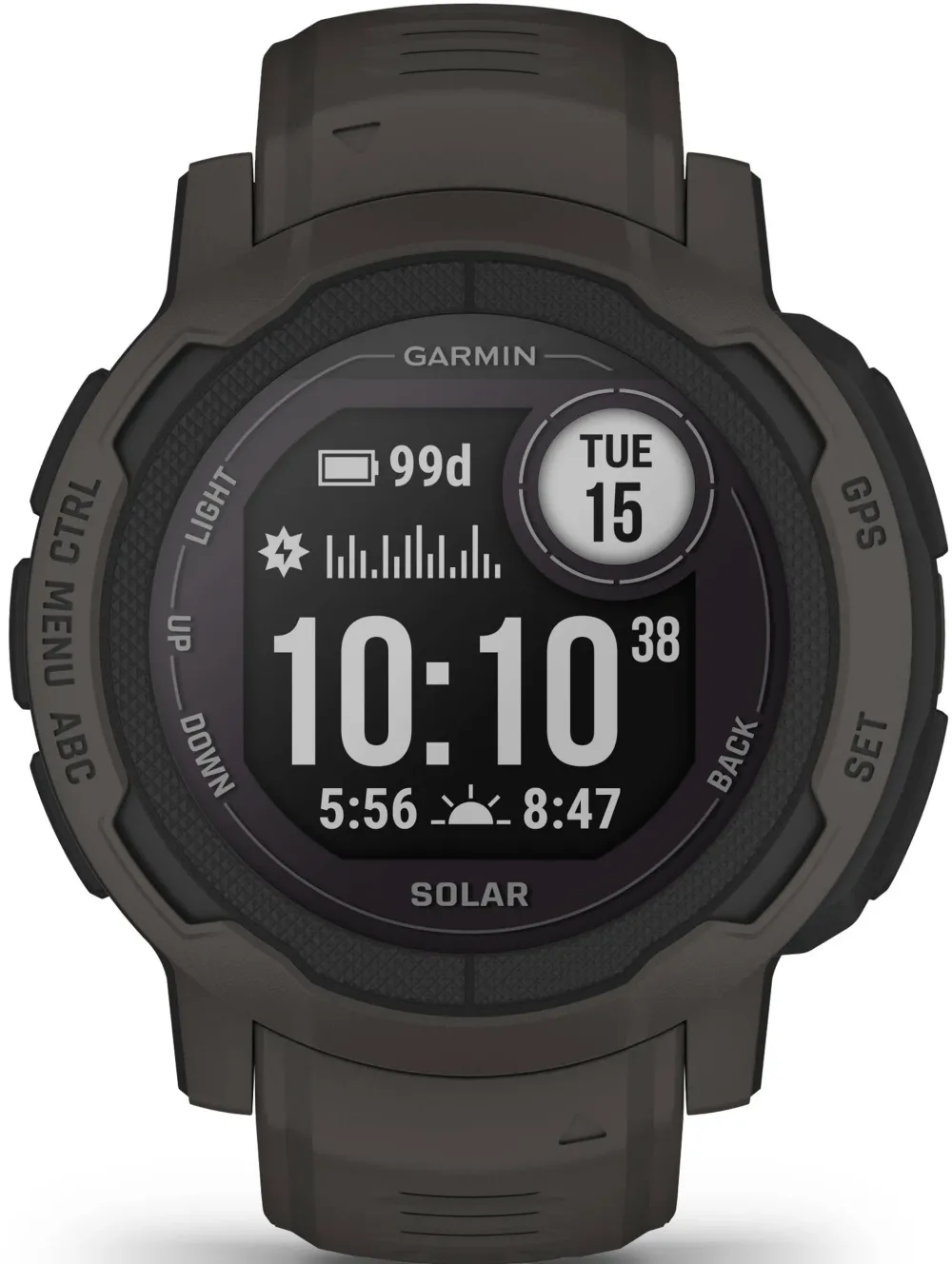 Garmin - Instinct 2 Solar - Graphite
