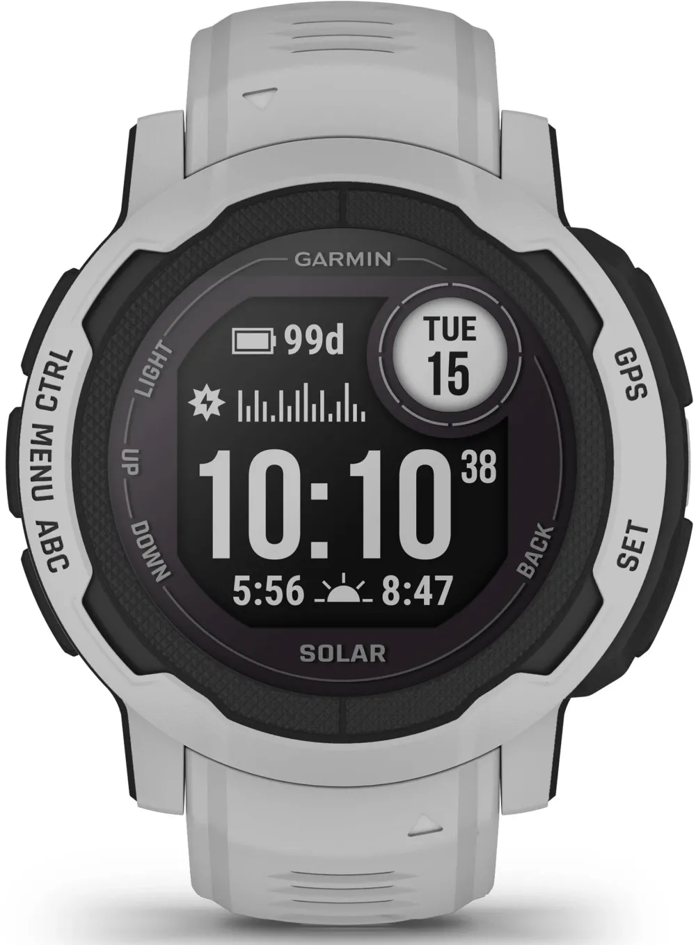 Garmin - Instinct 2 Solar - Mist Gray