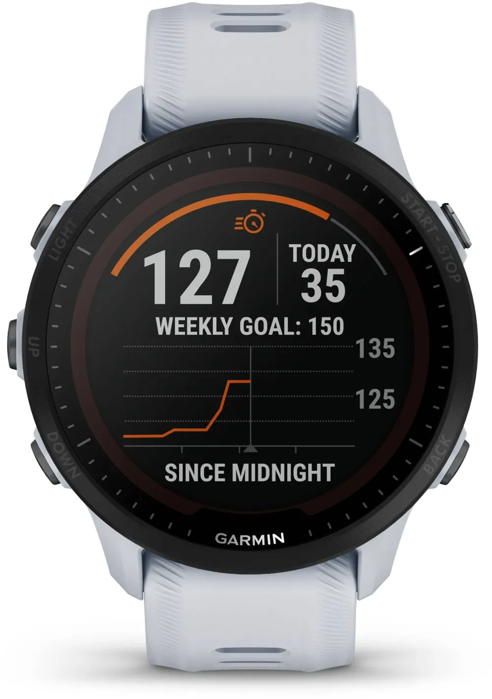 Garmin - Forerunner 955 Solar  - White