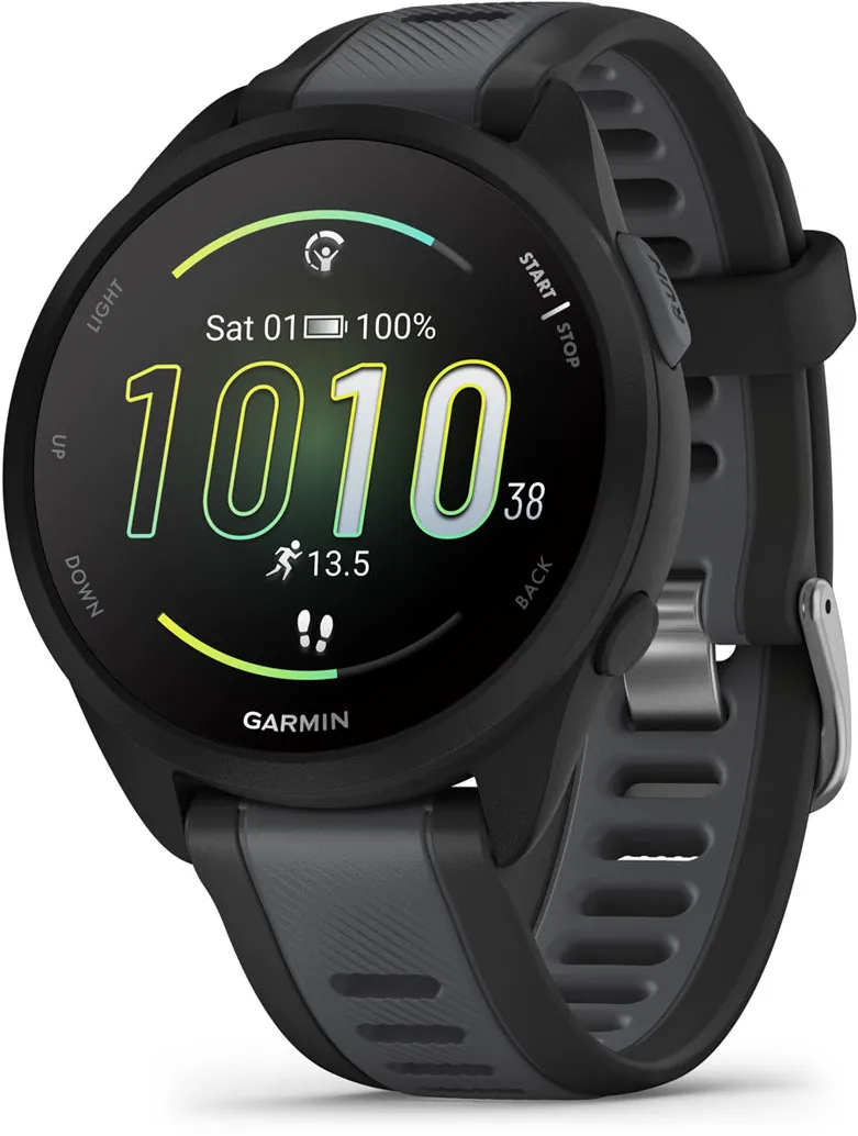 Garmin - Forerunner 165 - Black | Slate grey