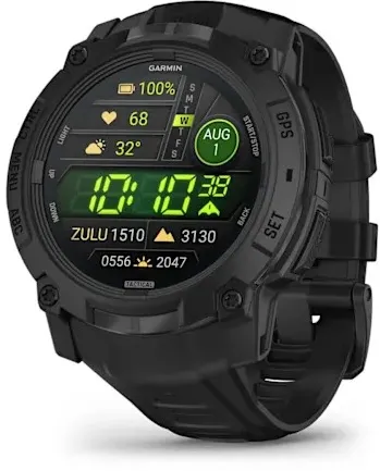 Garmin - Instinct 3 - 50 mm AMOLED Tactical  - negru