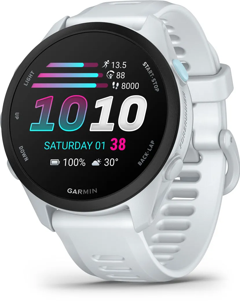 Garmin - Forerunner 70 - 43mm - Whitestone