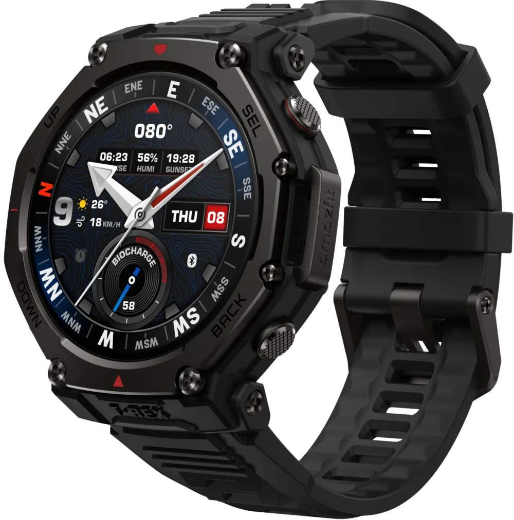 Amazfit - T-Rex 3 Pro - 48mm - Universal NFC - Tactical Black