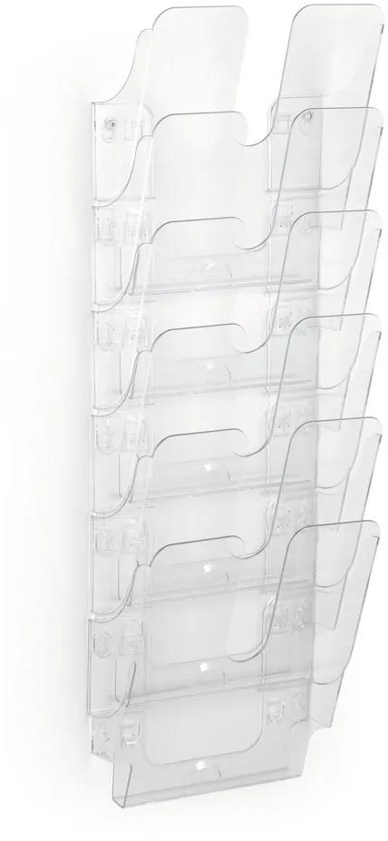 Set 6 tavite verticale FLEXIPLUS, format A4, transparent