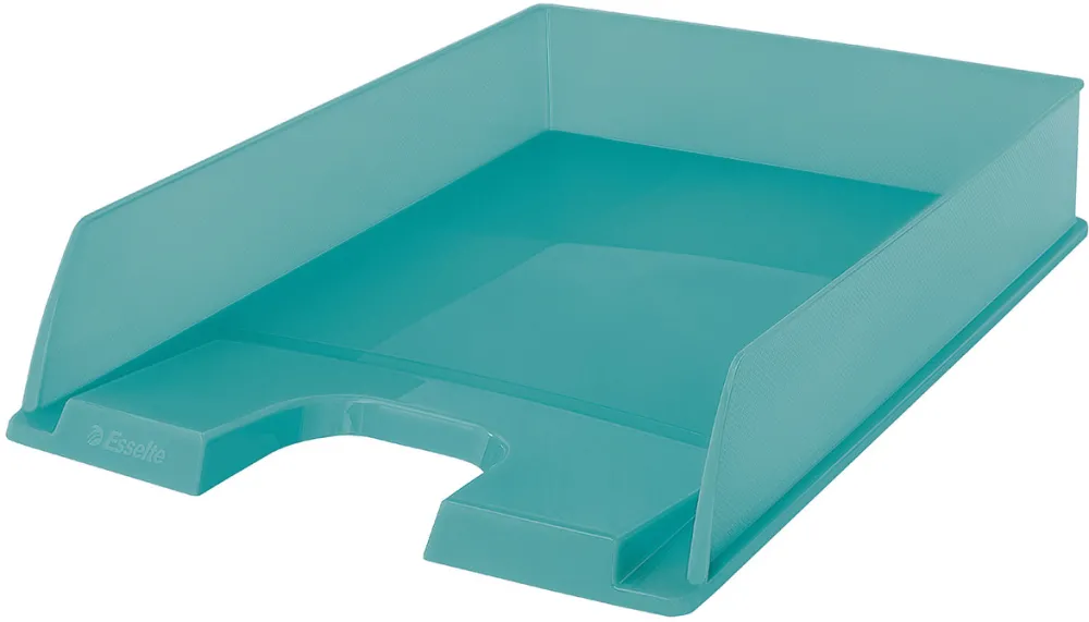 Tavita documente Esselte Colour'Breeze, PS, reciclabil, A4, albastru