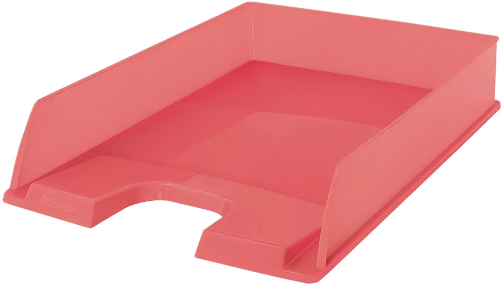 Tavita documente Esselte Colour'Breeze, PS, reciclabil, A4, corai