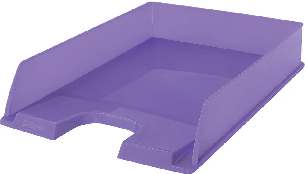 Tavita documente Esselte Colour'Breeze, PS, reciclabil, A4, lavanda