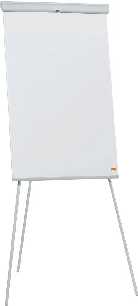Flipchart NOBO Essentials, otel lacuit, trepied magnetic, alb
